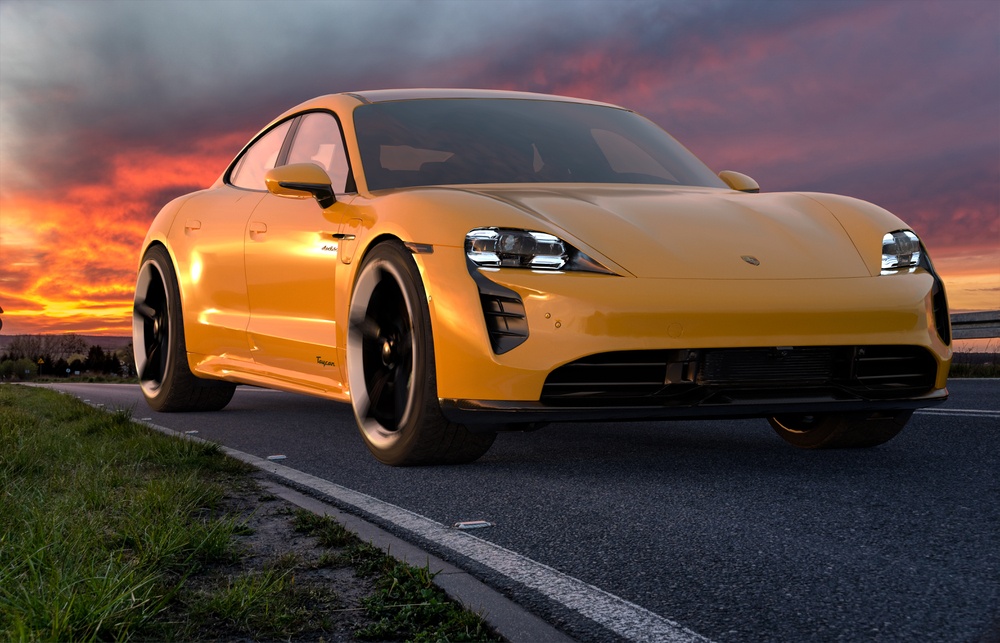 PORSCHE מודל TAYCAN שנת 2023
